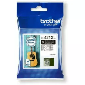 Cartucho de Tinta Original Brother LC-421XLBK Negro de Brother, Tóners y tinta de impresora - Ref: M0503052, Precio: 23,43 €,...