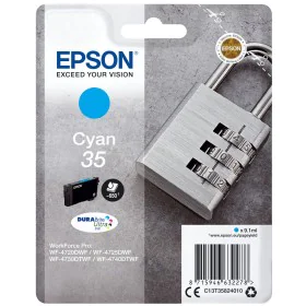 Cartouche d'encre originale Epson C13T35824010 (16,1 ml) Cyan de Epson, Toners et encre pour imprimante - Réf : M0506176, Pri...