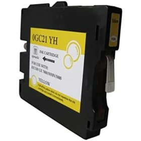 Cartouche d'encre originale Ricoh GC-21Y Jaune de Ricoh, Toners et encre pour imprimante - Réf : M0517176, Prix : 51,86 €, Re...