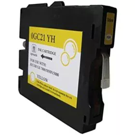 Cartucho de Tinta Original Ricoh GC-21Y Amarillo de Ricoh, Tóners y tinta de impresora - Ref: M0517176, Precio: 53,52 €, Desc...