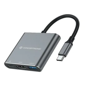 USB Hub Conceptronic 110518807101 Grey 100 W by Conceptronic, USB hubs - Ref: M0520987, Price: 19,71 €, Discount: %