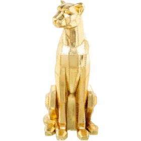 Decorative Figure Alexandra House Living Golden Plastic Leopard 47 x 36 x 81 cm by Alexandra House Living, Collectables - Ref...