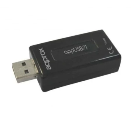 Carte Son Externe approx! APPUSB71 USB de APPROX, Cartes son externes - Réf : S0203002, Prix : 12,77 €, Remise : %