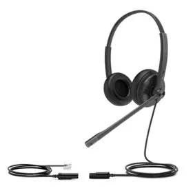 Kopfhörer mit Mikrofon Yealink YHS34 LITE DUAL Schwarz von Yealink, Headsets mit Mikrofonen - Ref: S0231075, Preis: 34,50 €, ...