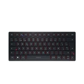 Keyboard Cherry KW 9200 MINI Black AZERTY by Cherry, Keyboards - Ref: S0237544, Price: 100,12 €, Discount: %