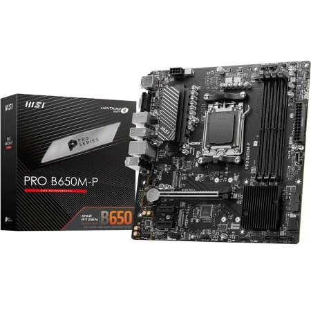 Placa Base MSI 911-7E27-001 AMD B650 AMD AM5 de MSI, Placas base - Ref: S0238094, Precio: 135,77 €, Descuento: %