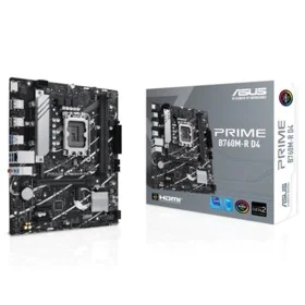 Placa Mãe Asus B760M-R D4 LGA 1700 Intel B760 de Asus, Placas base - Ref: S0239422, Preço: 108,04 €, Desconto: %