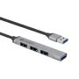 Hub USB CoolBox COO-HUB195 Cinzento Prateado de CoolBox, Hubs USB - Ref: S0240557, Preço: 5,94 €, Desconto: %