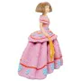 Statua Decorativa Alexandra House Living Rosa Plastica Vestito 25 X 12 X 18 CM di Alexandra House Living, Oggetti da collezio...