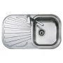 Fregadero de Un Seno con Escurridor Teka 11107020 de Teka, Fregaderos - Ref: S0407470, Precio: 108,80 €, Descuento: %