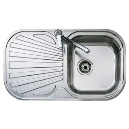 Fregadero de Un Seno con Escurridor Teka 11107020 de Teka, Fregaderos - Ref: S0407470, Precio: 108,80 €, Descuento: %