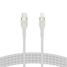 Cable USB-C a Lightning Belkin 1 m Blanco (1 unidad) de Belkin, Cables USB - Ref: S0457348, Precio: 15,49 €, Descuento: %