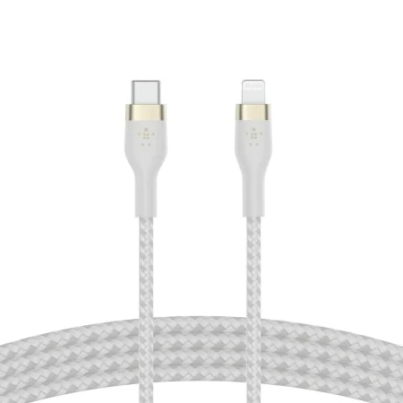 Cable USB-C a Lightning Belkin 1 m Blanco (1 unidad) de Belkin, Cables USB - Ref: S0457348, Precio: 15,49 €, Descuento: %