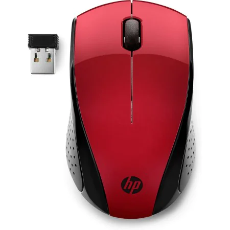 Wireless Mouse HP 220 Red 1600 dpi by HP, Mice - Ref: S0460080, Price: 10,27 €, Discount: %