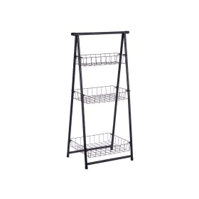 Estantería Negro Hierro 44 x 31 x 90 cm de Kinvara, Estanterías multiusos - Ref: S3627886, Precio: 21,57 €, Descuento: %