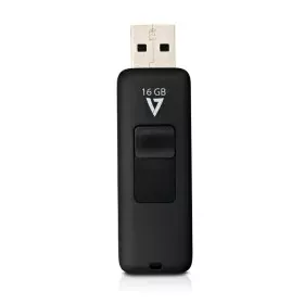 Cartão de Memória Micro SD com Adaptador V7 Preto 16 GB de V7, Cartões de memória - Ref: S55018964, Preço: 6,06 €, Desconto: %