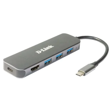 Hub USB D-Link DUB-2333 Grau 60 W von D-Link, USB-Hubs - Ref: S55168698, Preis: 49,42 €, Rabatt: %