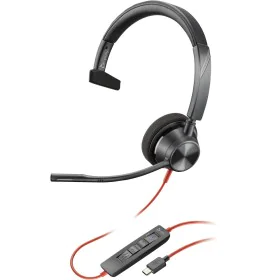 Auricular con Micrófono Poly Blackwire 3310 Negro de Poly, Auriculares con micrófonos - Ref: S55255088, Precio: 32,42 €, Desc...