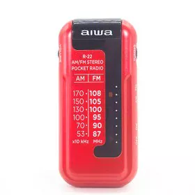 Transistor Radio Aiwa Red by Aiwa, Radios, MP3 & CD Players - Ref: S0456861, Price: 23,47 €, Discount: %