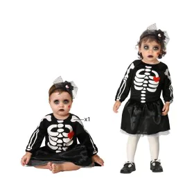 Costume for Babies Skeleton 6-12 Months by BigBuy Carnival, Babies - Ref: S1128783, Price: 11,97 €, Discount: %