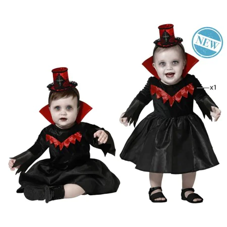 Disfraz para Bebés Vampiresa + 24 Meses de BigBuy Carnival, Bebés - Ref: S1135101, Precio: 11,62 €, Descuento: %