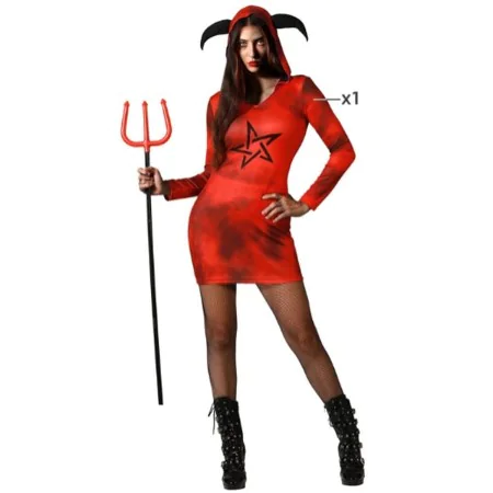 Costume per Adulti Demonio Donna XL di BigBuy Carnival, Adulti - Rif: S1135188, Prezzo: 13,55 €, Sconto: %