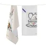 Kitchen Cloth HappyFriday Time To Tea Multicolour 70 x 50 cm (2 Units) by HappyFriday, Dish Cloth & Towels - Ref: D1613941, P...