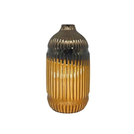 Vase Romimex Mustard Ceramic 18 x 33 x 18 cm by Romimex, Vases - Ref: D1616983, Price: 43,63 €, Discount: %