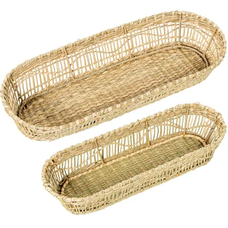 Portasale con Coperchio Alexandra House Living Rattan Fibra naturale di Alexandra House Living, Dosatori di condimenti e spez...