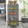 Vegetable trolley Alexandra House Living Black Metal 32 x 65 x 32 cm by Alexandra House Living, Shelves and supports - Ref: D...