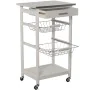 Carrello da Cucina Alexandra House Living Bianco 47 x 81 x 37 cm di Alexandra House Living, Carrelli da portata - Rif: D16207...