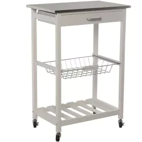 Carrello da Cucina Alexandra House Living Bianco 57 x 83 x 37 cm di Alexandra House Living, Carrelli da portata - Rif: D16207...