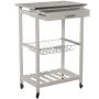 Carrello da Cucina Alexandra House Living Bianco 57 x 83 x 37 cm di Alexandra House Living, Carrelli da portata - Rif: D16207...