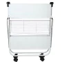 Chariot de service Alexandra House Living Blanc 68 x 70 x 40 cm Pliable de Alexandra House Living, Dessertes - Réf : D1620776...