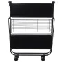 Serving trolley Alexandra House Living Black 68 x 70 x 40 cm Foldable by Alexandra House Living, Serving Trolleys - Ref: D162...