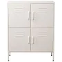 Aparador Alexandra House Living Blanco Metal 80 x 102 x 35 cm de Alexandra House Living, Armarios y aparadores - Ref: D162428...