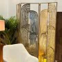 Folding screen Alexandra House Living Golden Metal 120 x 170 x 1 cm by Alexandra House Living, Panel Screens - Ref: D1624291,...