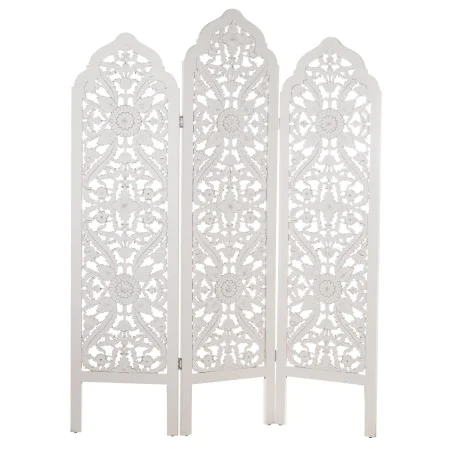 Folding screen Alexandra House Living White Wood 135 x 194 x 2 cm by Alexandra House Living, Panel Screens - Ref: D1624298, P...