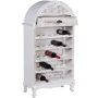 Portabottiglie Alexandra House Living Bianco 65 x 123 x 31 cm di Alexandra House Living, Ripiani e supporti - Rif: D1624446, ...