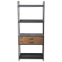 Scaffale Alexandra House Living Marrone Nero Metallo 60 x 140 x 30 cm di Alexandra House Living, Unità di mensole - Rif: D162...