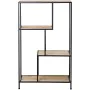 Estantería Alexandra House Living Marrón Negro Metal 65 x 110 x 25 cm de Alexandra House Living, Unidades de estanterías - Re...