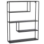 Estante Alexandra House Living Negro Metal 55 x 70 x 12 cm de Alexandra House Living, Estantes flotantes - Ref: D1624473, Pre...