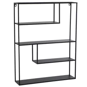 Prateleira Alexandra House Living Preto Metal 55 x 70 x 12 cm de Alexandra House Living, Estantes flutuantes - Ref: D1624473,...