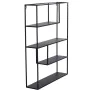 Estante Alexandra House Living Negro Metal 55 x 70 x 12 cm de Alexandra House Living, Estantes flotantes - Ref: D1624473, Pre...