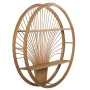 Mensole Alexandra House Living Marrone Rattan Fibra naturale 62 x 11 x 62 cm di Alexandra House Living, Mensole da muro - Rif...