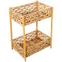 Möbel zur Lagerung Alexandra House Living Braun Rattan Naturfaser 47 x 13 x 27 cm von Alexandra House Living, Badezimmerablag...