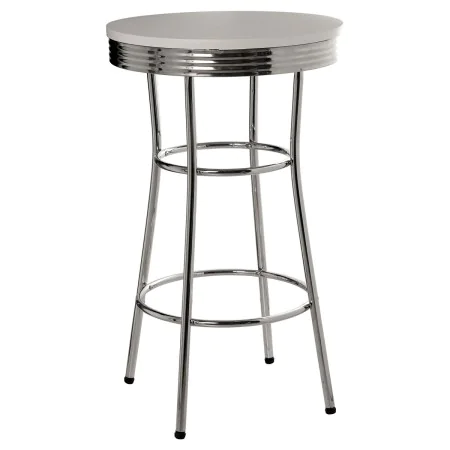 Side table Alexandra House Living Grey Metal 60 x 100 x 60 cm by Alexandra House Living, Bar Tables - Ref: D1624495, Price: 1...