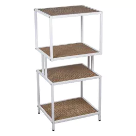 Shelves Alexandra House Living White Brown Metal 42 x 90 x 35 cm by Alexandra House Living, Standing Shelf Units - Ref: D1624...