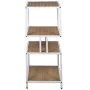 Shelves Alexandra House Living White Brown Metal 42 x 90 x 35 cm by Alexandra House Living, Standing Shelf Units - Ref: D1624...