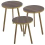 Jeu de 3 tables Alexandra House Living Marron Doré Bois de Alexandra House Living, Tables - Réf : D1624560, Prix : 119,22 €, ...